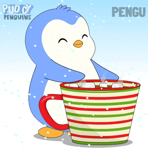 Merry Christmas GIF by Pudgy Penguins