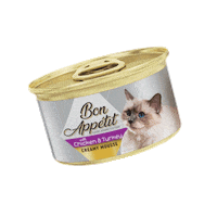 bonappetitpet cat food kitty bon Sticker