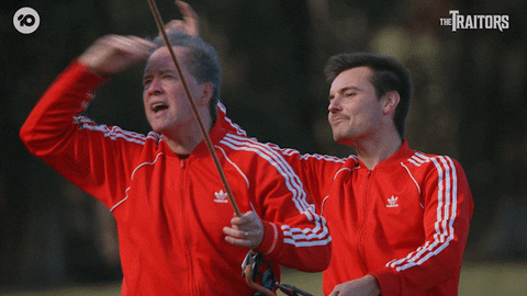 Challenge GIF by The Traitors Australia