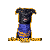 Dog Reveillon Sticker