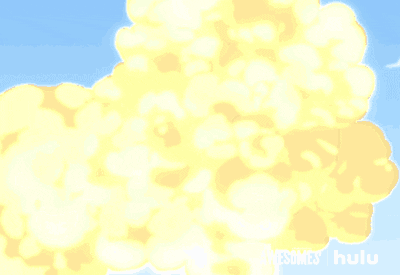 the awesomes explosion GIF by HULU
