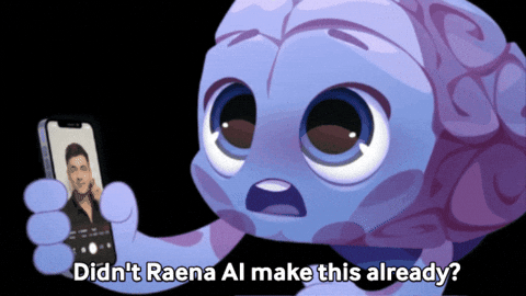 Thief Copycat GIF by Raena AI