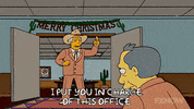 Episode 9 Office GIF by The Simpsons