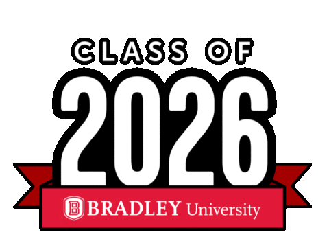 Classof2026 Sticker by Bradley University