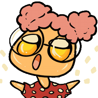 Happy Pink Hair Sticker by Aidadaism