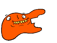 Rocking Psychedelic Porn Crumpets Sticker by Marathon Artists