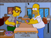 happy homer simpson GIF