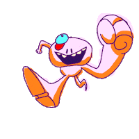 Happy Run Sticker by Rafa Rosa