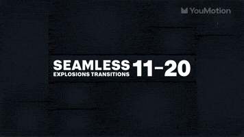 Seamless Explosions Transitions 11 20 | Video |You Motion