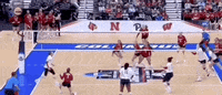 Volleyball Wisconsin GIF by NCAA Championships
