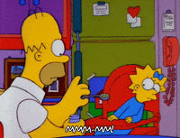 Eat Season 3 GIF by The Simpsons