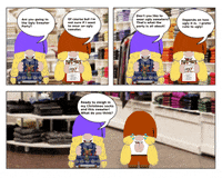 Christmas Shopping GIF