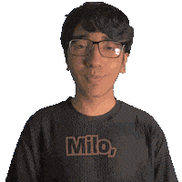 Milo Melo Sticker