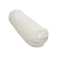 Yoga Bolster Sticker by MOBECO