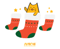 Happy Merry Christmas Sticker by AVANA Asia