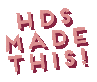 Hds Sticker by Helm Design Studio