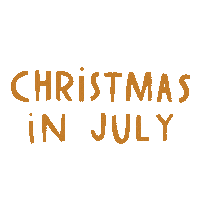 Christmas In July Sticker by Be A Heart