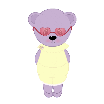 Bear Love Sticker