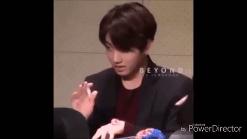 jungkook sneezing GIF