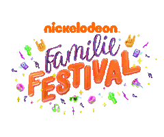 logo festival Sticker by Nickelodeon Nederlands