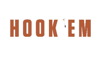 Rowing Hook Em Sticker by Texas Longhorns