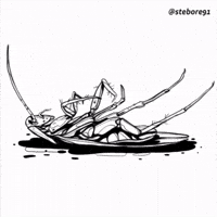 Dying Upside Down GIF