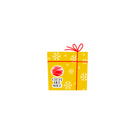 cittadelsole gift box natale regalo Sticker