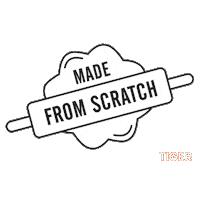 tigerwfp pizza madefromscratch tiger wood fire pizza tigerwfp Sticker