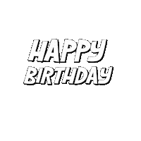 Happy Birthday Sticker