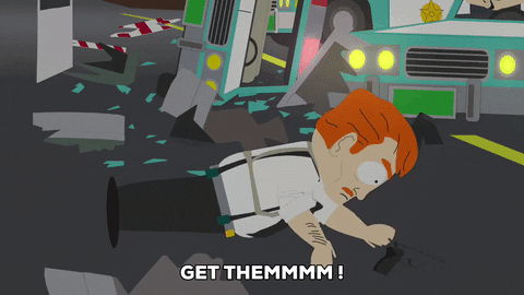 mad accident GIF by South Park 