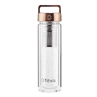 bottle rosegold Sticker by fitvia