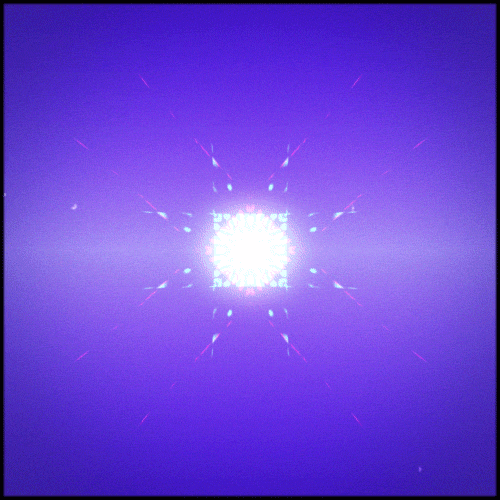 ericaofanderson giphyupload trippy blue psychedelic GIF