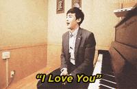 michael buble song GIF
