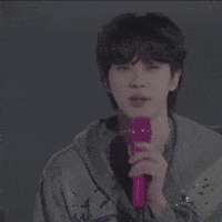 Flying Kiss Jin GIF