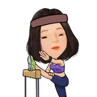 Trying Facial Expression Sticker
