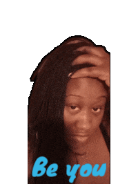 Be You Sticker by Woman Willionaire