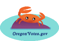 Summer Register To Vote Sticker by Oregon Secretary of State