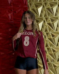 Elon Volleyball GIF by Elon Phoenix