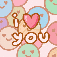 I Love You Hearts GIF