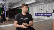 Strength Yoga Trapeze GIF by YOGABODY