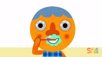 November 1 Dentist GIF by Super Simple