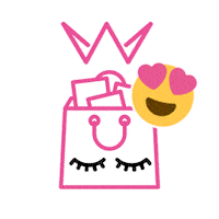 miss lashes Sticker