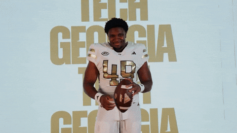 Georgia Tech Football Sport GIF by Georgia Tech Yellow Jackets