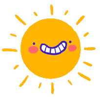 Happy Good Vibes Sticker by Eledraws (Eleonore Bem)