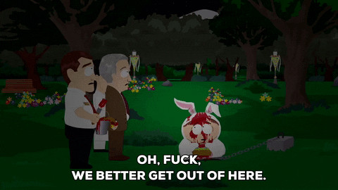 eric cartman bunny GIF by South Park 
