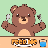 Teddy Bear Eating GIF by BEARISH