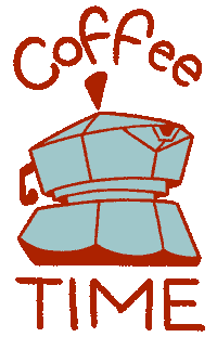 Coffee Time Sticker by LnR motion