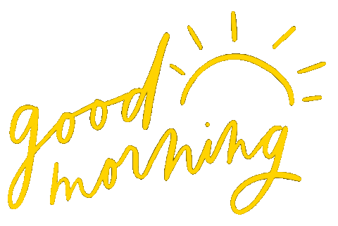 jusebox good morning goodmorning jusebox Sticker