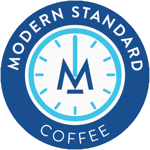 Coffee Clock Sticker by MSCroasters
