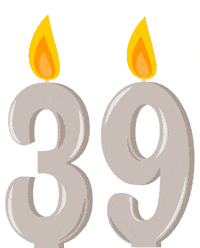 Birthday Flickering GIF